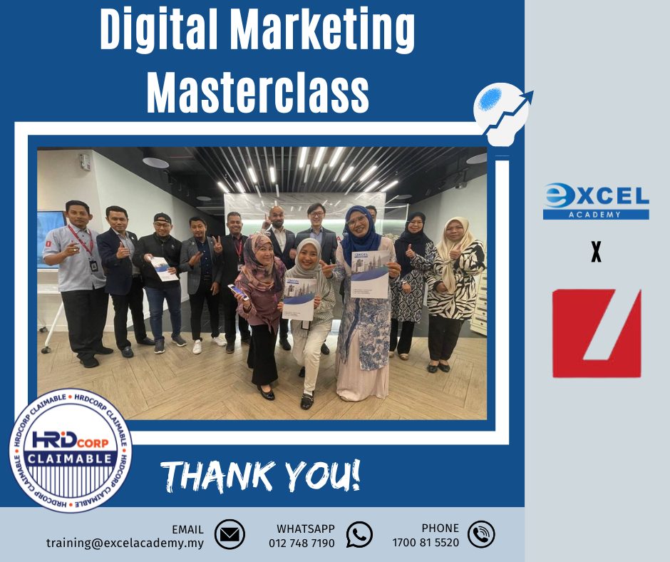 [HRD Corp Claimable Course] Digital Marketing Masterclass Pelaburan