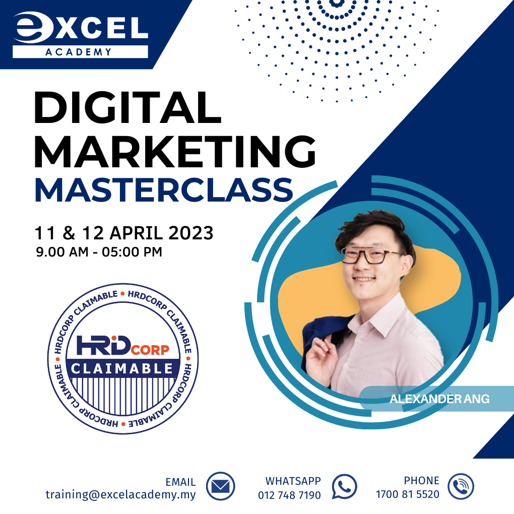 Digital Marketing Masterclass April 2023