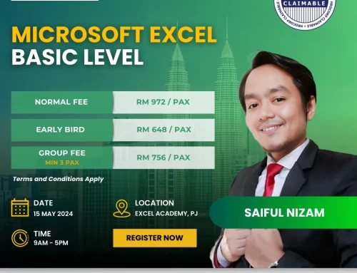 [HRD Corp Claimable Course] – Microsoft Excel Basic Level