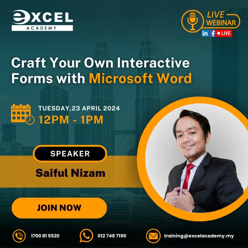 [Webinar] - Craft Your Own Interactive Forms with Microsoft Word ...