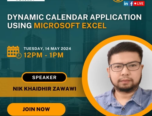 [Webinar] – Dynamic Calendar Application Using Microsoft Excel