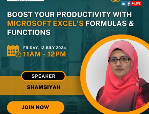 [NTW-Webinar] – Boost Your Productivity with Microsoft Excel’s Formulas & Functions